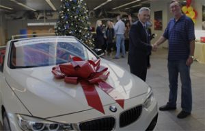BMW car gift