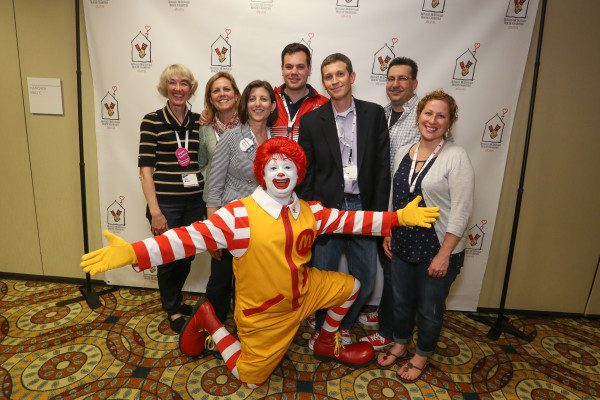 Group shot with Ronald