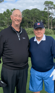 Keith Schoeman and Jack Nicklaus