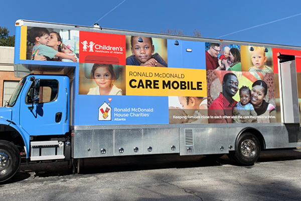 Ronald McDonald Care Mobile at Atlanta Public School