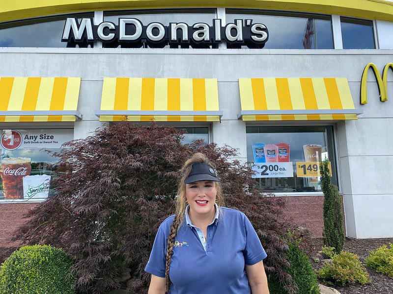 McDonald’s Crew Member Regina Wibel