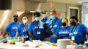 KPMG Volunteering at Gatewood