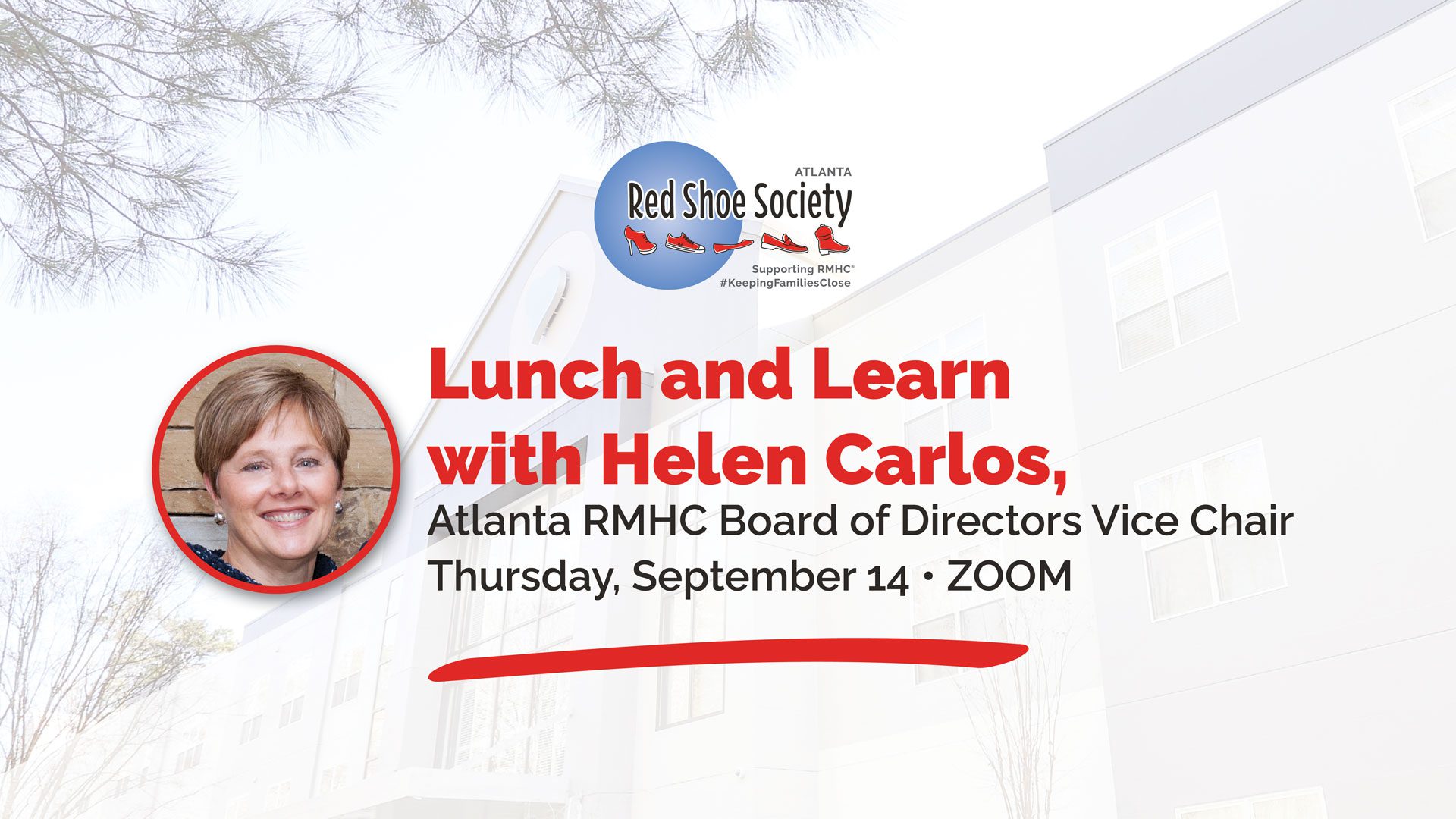 Red Shoe Society Lunch and Learn with Helen Carlos