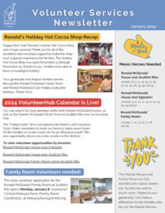 January 2024 Volunteer Newsletter